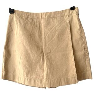 Boston Proper Tan Twill Skorts Size 6
